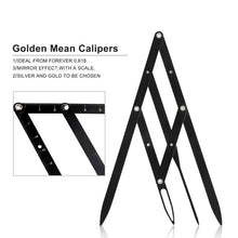Load image into Gallery viewer, BLACK GOLDEN MEAN CALIPERS (SMALL)
