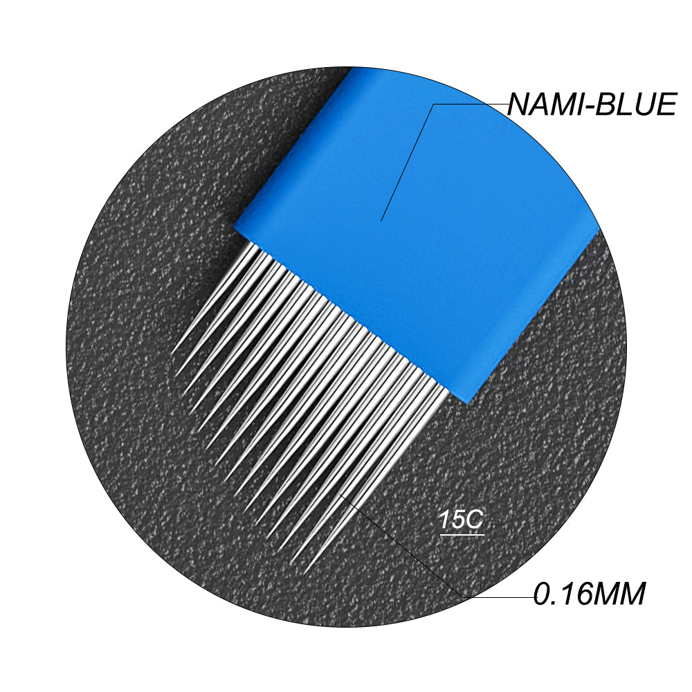 FACE DEEP NAMI FLEX BLADE FOR MICROBLADING 0.16MM （20PCS/BOX）
